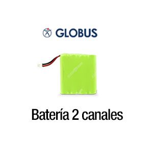 bateria globus 2 canales