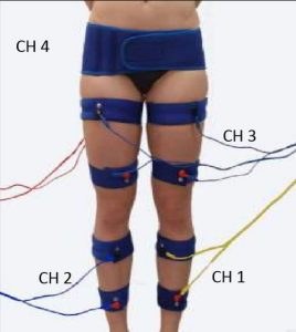 drenaje piernas completas con electroestimulación