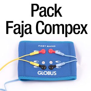 Pack Faja Fast Band + 2 cables para Compex
