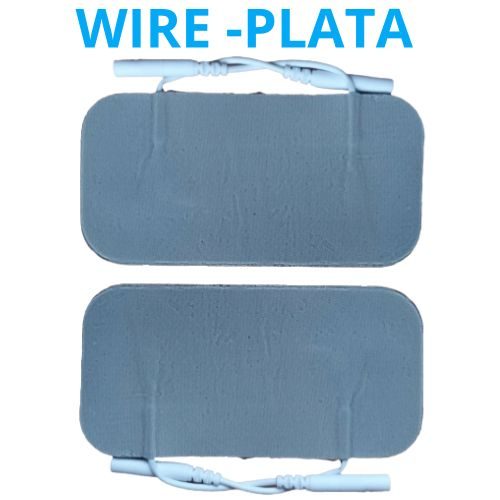 electrodos de plata conexion wire