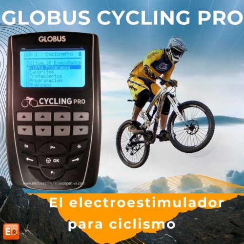 globus cycling pro electroestimulador mtb