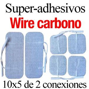 parches super-adhesivos carbono wire